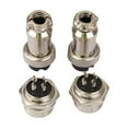 thumbnail image 1 of 2 Juegos de 4 piezas 16 Mm Aviation Plug + Panel de Metal Instalión DIY, 1 of 6