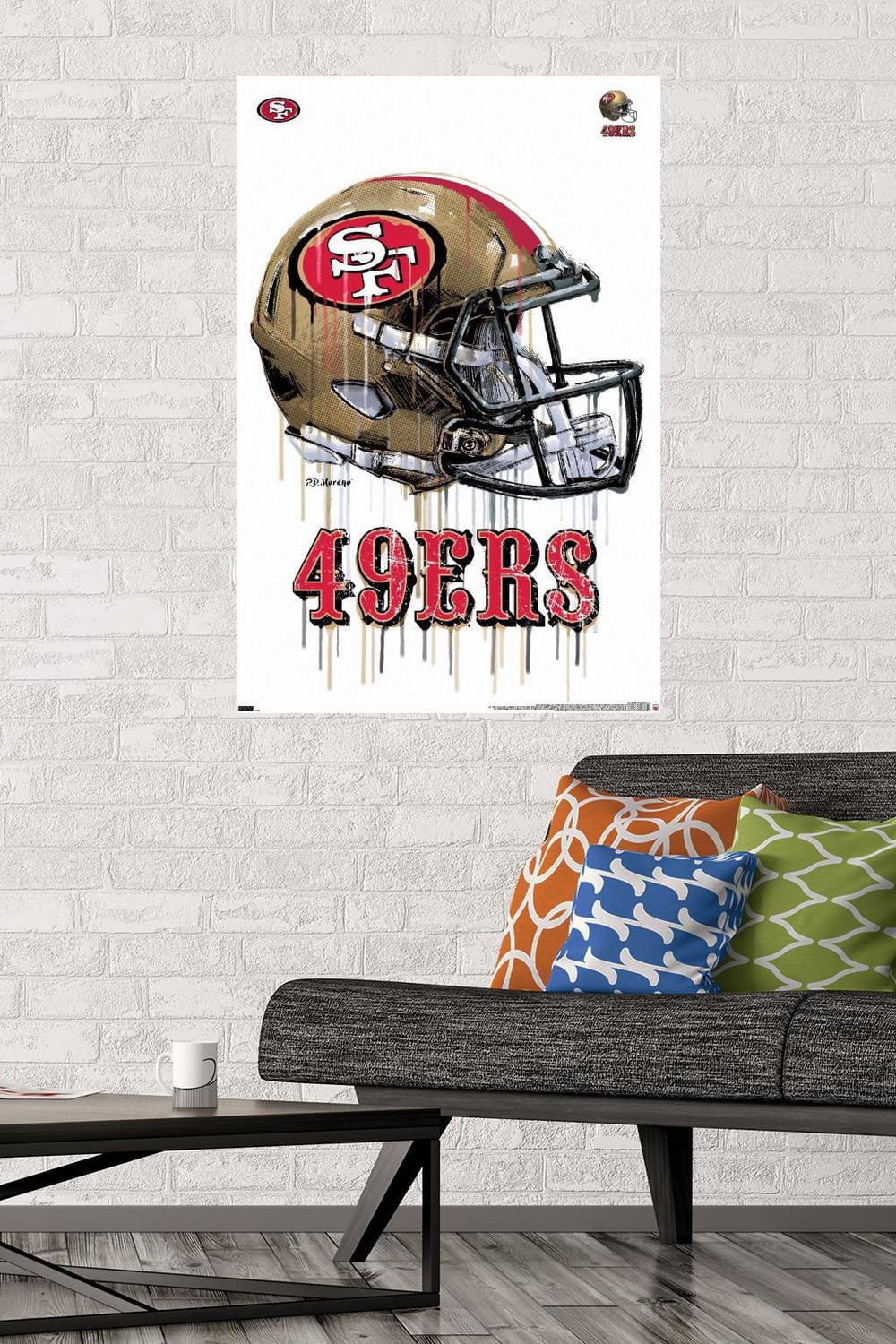 NFL San Francisco 49ers - Casque anti-goutte 20