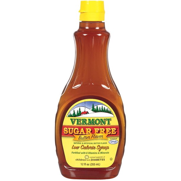 Maple Grove Farms, Vermont Butter Pancake Syrup with Vitamins, Sugar Free, 12 Ounce Walmart