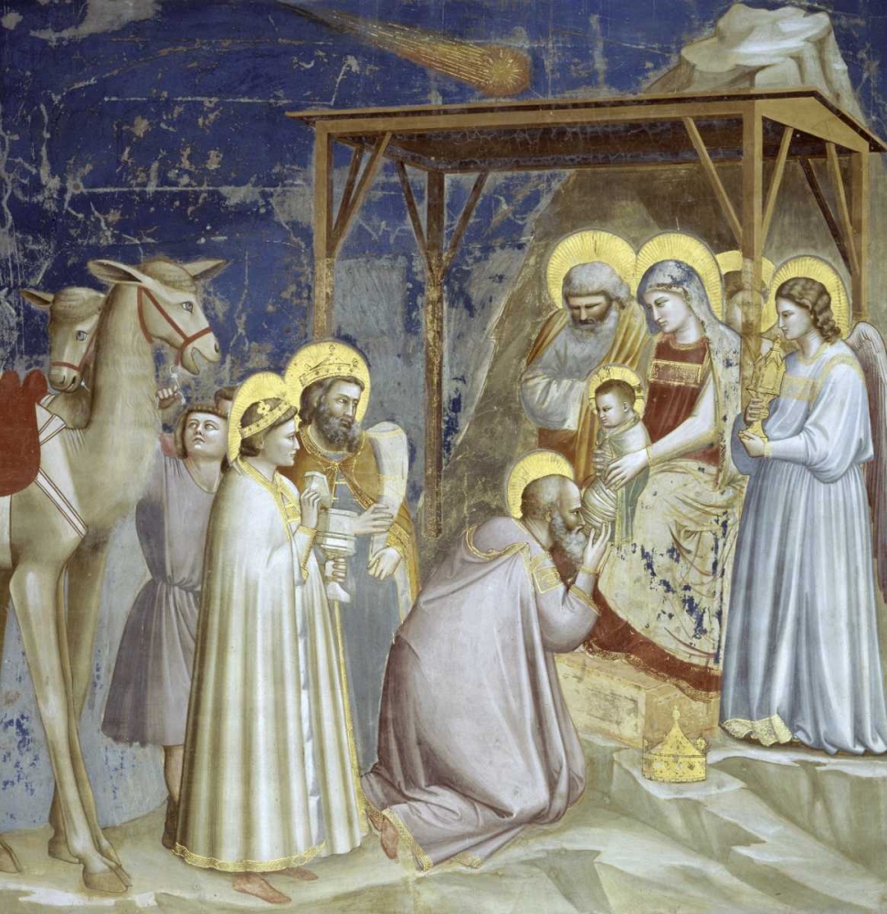 Adoration of The Magi Stretched Canvas Giotto (24 x 24) Adoration of The Magi Stretched Canvas Giotto (24 x 24)
