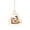 White, variant on Christmas Bell Decorations (3pcs) Christmas Bell Brass Metal Hanging Cow Bells Decorations For Christmas Gold