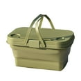 thumbnail image 1 of Billuyoard Estuche de almacenamiento Suministros de picnic Caja plegable Mano de obra fina multicolor Equipo de campamento exquisito Almacenamiento y organización del hogar Verde, 1 of 6