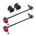 thumbnail image 1 of Enlaces de barra estabilizadora frontal Unique Bargains con 2 piezas de buje para Mazda 3 2004-2009 Kits de enlace de barra estabilizadora Número K90344/K200617 Negro 1 juego, 1 of 1