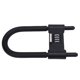 thumbnail image 5 of Candado De Combinación De 4 Dígitos Candado En U Para Bicicleta Antirrobo De Alta Resistencia Con Grillete Ajustable Para Puerta De Vidrio, Puerta, Cobertizo, Cerca, Rango, 5 of 7