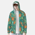 thumbnail image 4 of Kdxio Fall Forest Squirrel Print Women Men Sun Protection UPF 50+ Jackets Zip Up Long Sleeve Hoodie Hiking Lightweight with Pockets, 4 of 8