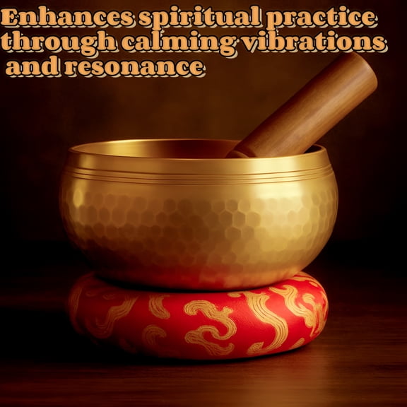 BESTSKY Sound Bowl for Yoga and Meditation,Tibetan Singing Bowl 3.1"