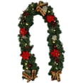 thumbnail image 1 of 2025 Christmas Rattan Decoration Christmas Door Hanging 1.8m Rattan Decorative Door Rattan Desktop Ornament, 1 of 8