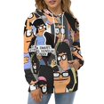 thumbnail image 4 of Bob's Burgers Tina Unisex Sweatshirts Fashion Sweater for Men Women Pullover Hoodie Graphic Print Activewear Jacket Tops XL, 4 of 6
