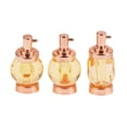 thumbnail image 4 of 3 piezas de frascos de perfume en miniatura para decoración de casas de muñecas, modelos de micro paisajes. Oro rosa, 4 of 9