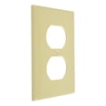 thumbnail image 3 of Placas Para Contacto Dúplex Leviton Marfil Plástico 10 Pieza, 3 of 3