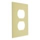 thumbnail image 3 of Placas Para Contacto Dúplex Leviton Marfil Plástico 10 Pieza, 3 of 3
