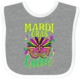 thumbnail image 3 of Inktastic Mardi Gras for Girls Girls Baby Bib, 3 of 4