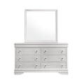 thumbnail image 3 of Blaze Modern Style Full 5PC bedroom set made with Wood & LED Headboard in White, 3 of 16
