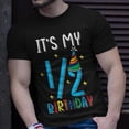 thumbnail image 2 of Half Year Birthday Party Design ItS My 12 Birthday Unisex TShirt, 2 of 6