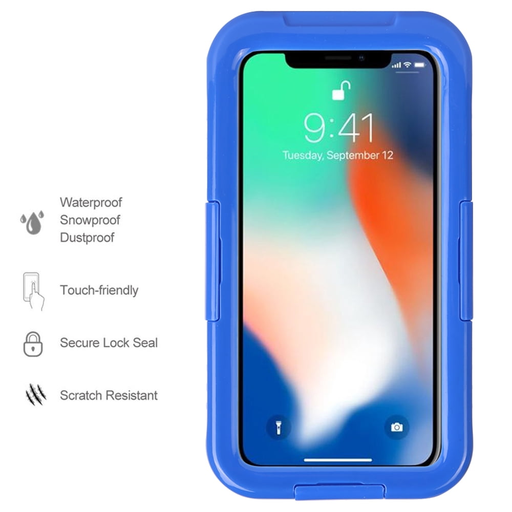 Premium Waterproof Sealed Case for Apple iPhone X with Plastic Screen Cover