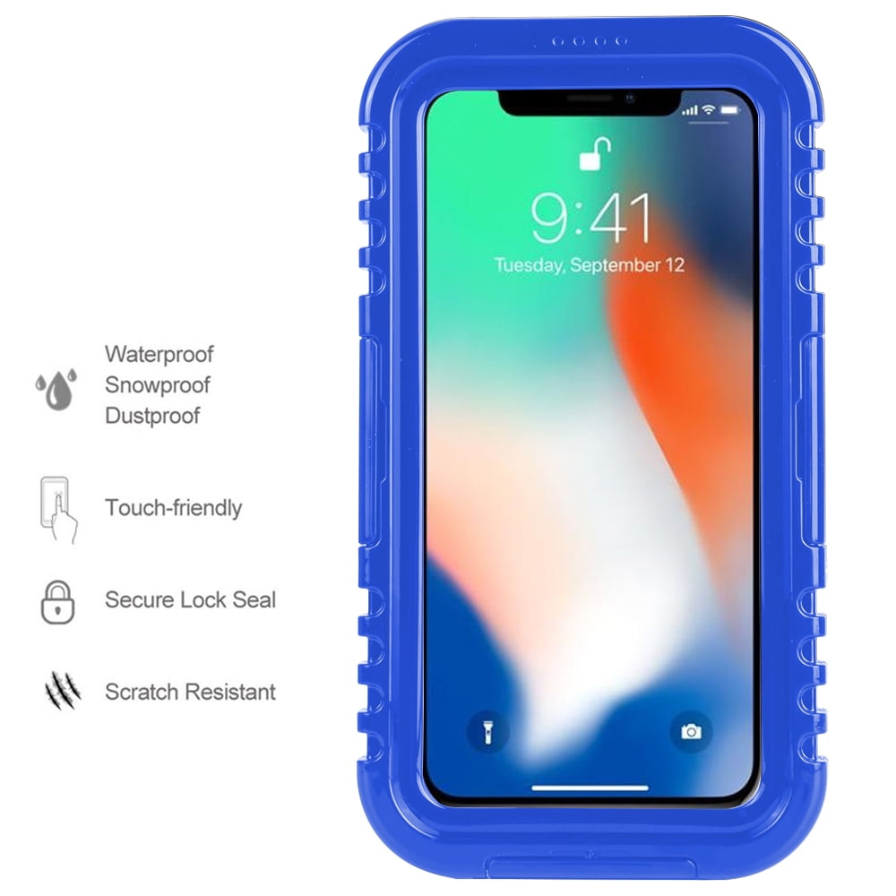 Premium Waterproof Sealed Case for Apple iPhone X with Plastic Screen Cover