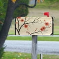 thumbnail image 4 of Yayeee Mailbox Cover Magnetic Large Size Post Box Cover Wrap Decor, Red Floral Pattern, 4 of 9