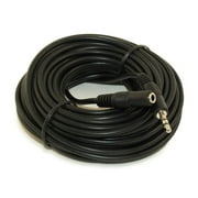 MyCableMart 35ft 3.5mm Mini_Stereo TRS Male to Female Speaker_iPod_MP3 Extension Cable