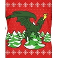 thumbnail image 4 of Old Glory Womens Ugly Christmas Sweater Dragon Winter Long Sleeve T Shirt, 4 of 6