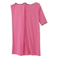thumbnail image 2 of Open Back Night Gown For Ladies - Assisted Dressing Hospital Gown - Pink Party Polka Dot LGE, 2 of 4
