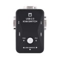 thumbnail image 3 of LHCER Interrupteur USB 2 Ports KVM, Nombreuses Applications pour la Maison, 3 of 8