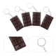 thumbnail image 5 of 4 llaveros divertidos de chocolate, llaveros bonitos para mujer, accesorios para mochilas, llaveros originales, llaveros creativos para parejas, decoración para bolsos, 5 of 7