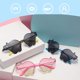 thumbnail image 4 of Gafas de sol para niños ... pequeños Gafas de sol de metal con forma de hipopótamo T, 4 of 4