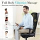 thumbnail image 2 of Back Massager with Heat, 5 Vibrating Modes & 2 Heat Levels, Back Massager Chair Pad, Electric Massage Seat Cushion, Massage Pad for Back Pain Relief, Gifts for Men Him Dad Mom Her, 2 of 5