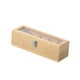 thumbnail image 4 of Organizador de madera para bolsitas de té, porta café, porta paquetes de azúcar, compartimento de almacenamiento, caja de mesa para estación de café, 30x10x9cm, 4 of 8