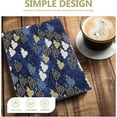 thumbnail image 4 of HUGFEGWE Book Cover Sleeve Paperback Protector: Book Covers for Hardcover - Soft Cloth Book Protector with Flower Pattern - Adjustable Book Sleeve for Notebook Bible Planner Book Lovers Accessories, 4 of 9