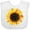 AA-White, variant on Inktastic Summer Grunge Sunflower Boys or Girls Baby Bib