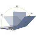 thumbnail image 2 of Mosiso MacBook Pro 14 inch Case 2024-2021 M5 M4 M3 M2 M1 Pro Max A3434 A3112 A3185 A3401 A2918 A2992 A2779 A2442, Plastic Hard Shell&Keyboard Cover&Screen Film&Pouch, Steel Blue, 2 of 6