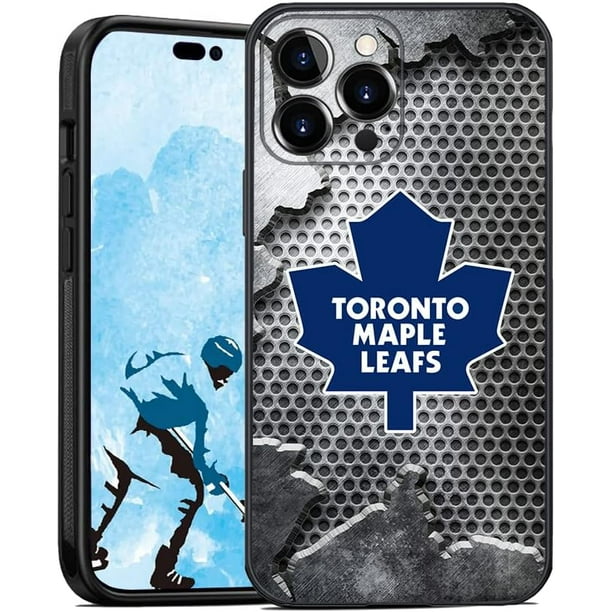 Leaf Hockey Fans Case Compatible with iPhone 14 Pro Max, Custom