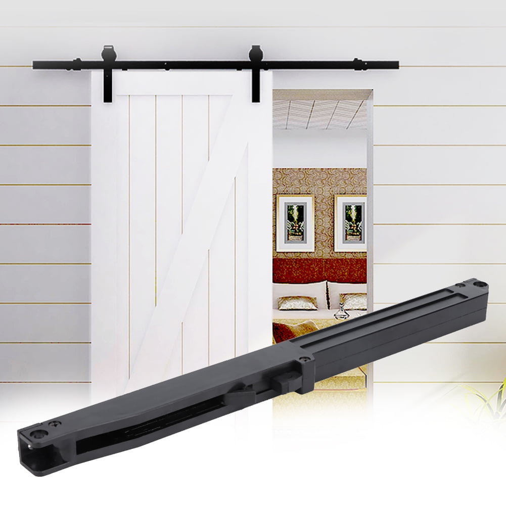 OTVIAP Damper for Sliding Barn Door,Soft Close Mechanism Buffer Damper for Sliding Barn Door Adjustable Rise & Fall,Soft Close Mechanism