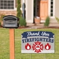 thumbnail image 2 of Big Dot of Happiness Thank You Firefighters - First Responders Appreciation Yard Sign Lawn Decorations - Party Yardy Sign, 2 of 8