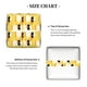 thumbnail image 5 of Balery Cute Duck With Black Glasses Porta Pañuelos de Cuero con Estampado – Funda Moderna Cuadrada para Caja de Pañuelos, Dispensador 5x5x5'', 5 of 7