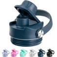 thumbnail image 1 of Couvercle à Bec Bluwing pour Bouteille d'Eau Yeti Rambler 18 26 36 64 oz, Couvercles de Remplacement avec Poignée pour Bouteille Yeti Rambler, Bouchon à Bec Sans BPA, 1 of 7