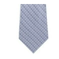 thumbnail image 3 of MICHAEL KORS Mens Silver Mirrored Circles Silk Classic Neck Tie, 3 of 3