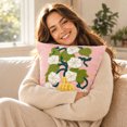 thumbnail image 6 of Zynviq Multicolor Pillow Covers 18x18inch Couch Pillow Covers Decorative Flower Square Polyester with Zipper, 6 of 6