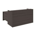thumbnail image 2 of Arrive 72W x 72D L Shaped Reception Desk in Storm Gray - Engineered Wood, 2 of 8