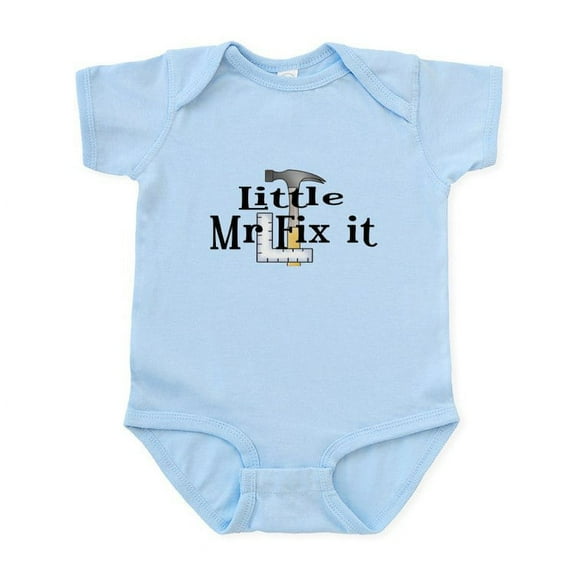 CafePress - Little Mr Fix It Infant Bodysuit - Baby Light Bodysuit, Size Newborn - 24 Months