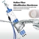 thumbnail image 2 of Personal Water Filter - 1000l Portable Outdoor Water Filter Water Outdoor Survival Equipment Survival(1 pcs, blue), 2 of 5