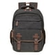 thumbnail image 1 of Mochila de lona vintage KAUKKO - Mochila para exteriores duradera, multifuncional y de gran capacidad KS28, 24.3L（NEGRO）, 1 of 4