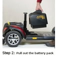 thumbnail image 5 of Golden Technologies - Buzzaround XLS HD - Travel Scooter - 4-wheel - Red - PHILLIPS POWER PACKAGE TM - $500 VALUE, 5 of 7