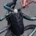thumbnail image 4 of Bicycle Bag Bike Bottle Holder Handlebar Stem Thermal Bag with Mesh Pocket Coffee Cup Holders Bicycle Handlebar Bag Accessories, 4 of 5