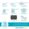thumbnail image 2 of Rachael Ray Create 13 Piece Delicious Aluminum Nonstick Pots and Pans, Light Blue, 2 of 10