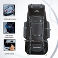 thumbnail image 3 of TRAWOC 80L Travel Backpack for Outdoor Sport Camp Hiking Trekking Bag Camping Rucksack HK007 (Grey), 3 of 6
