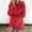 Red, variant on BLTIBY Womens Fleece Sweatshirts Hoodies Casual Pullover Long Sleeve Thermal Soft Fuzzy Tops Winter Blouse Red XXL