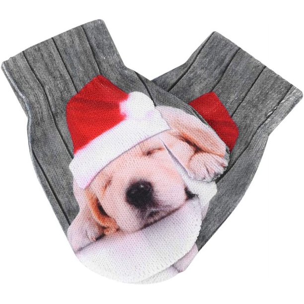Mitones de 1 a 4 años Guantes para niños Guantes protectores antiarañazos gruesos de invierno Guantes de punto Guantes de lana Guantes cálidos lindos Guantes suaves y cómodos Regalo de Navidad Bebé ni