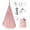 Light pink, variant on Dual-Layer Cotton Therapy Sensory Hammock Swing for Kids & Adults – Calming Compression, 360° Swivel, Heavy Duty Indoor Outdoor Cuddle Swing, 300 lbs Capacity – Bean Green, 1.5×1.4m